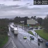 Police diverting traffic this afternoon.