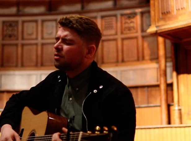 Jordan O'Keefe who's song stars in the new Sky Sports Masters Ad.