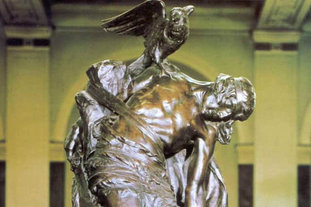 Oliver Sheppard’s bronze statue of the mythical hero Cú Chulainn.