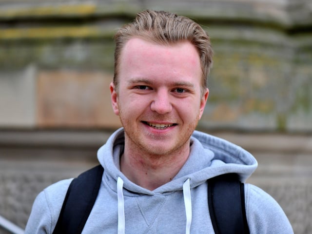 Steven McCready: "Failure. I fear failure of not being successful or not being worthy enough. My main goal is to create a theatre company in NI. I want to help people get back into the theatre, and the arts in general." Photo: George Sweeney. DER2213GS – 010