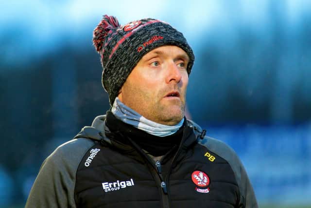 DISAPPOINTED: Derry Under 20 manager Paddy Bradley has seen his build-up hampered by injuries and unavailability.