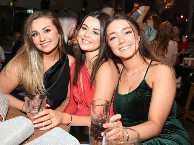 Girls night out at the Ulster University (Magee) Annual Formal on Monday night last.