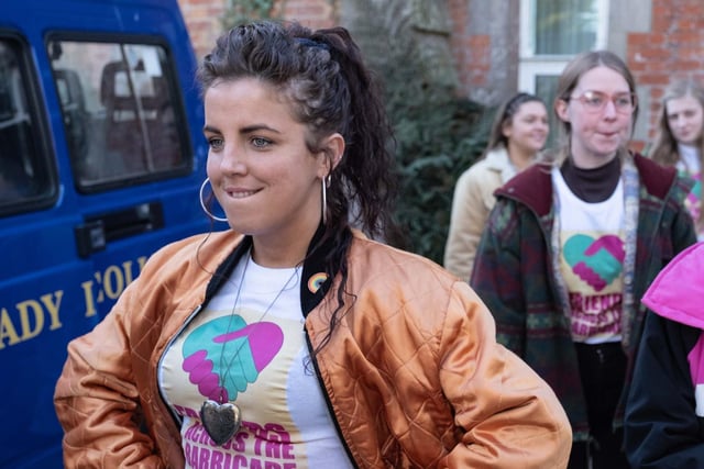 Michelle Mallon (brought vividly to life by Jamie-Lee O'Donnell) is that madcap friend everyone had at one time that got you into all sorts of situations and also got you into parties you'd no right to be at. Derry to the core, she is the coolest of the Derry Girls, impulsive and up for a sesh any night or day of the week. Michelle is a force of nature and the originator of much of the ill-fated plans and ideas the gang cook up in the quest for a bit of craic, a curt or a shortcut to success. She tells it like it is via a series of inventive expletives and despite her English cousin James being the bane of her existence, she tolerates him (most of the time) tagging along, though reminds him frequently he is at the bottom of the pecking order. A nemesis of Jenny Joyce, Michelle is also resourceful and determined to make the absolute most of hand the Derry Girls have been dealt in life. A true star turn. (Picture: Channel 4)