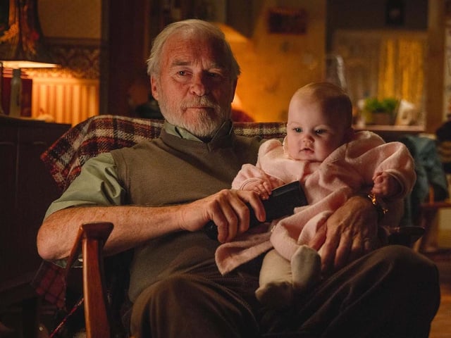 Granda Joe (played by Ian McElhinney of Game of Thrones fame as Ser Barristan Selmy) is a widower and patriarch of the the family, father to Mary and Sarah and brother to uncle Colm as well as the much loved granda of Erin, Orla and the wee baby. An authority on all matter of things, and a man who knows people, he has never quite accepted his eldest's daughter's choice of husband, making sure Gerry Quinn knows his place at every turn with a series of hilarious put downs. Pursuer of US presidents and partial to funny scones, his chance at romance with Maeve was thwarted when the infamous Derry grapevine exposed his out of character choice of buns at the bakery, with hawk-eye big Shay spotting a cream horn being bagged up. A great character, opinionated Grand Joe is the alpha who encapsulates the essence of the Derry da. (Picture Channel 4)