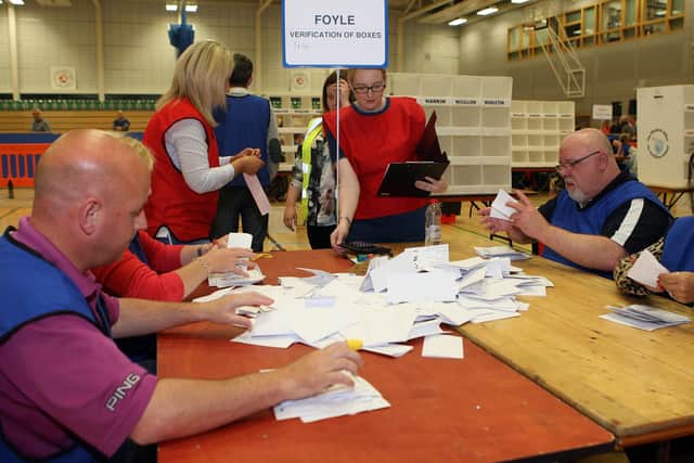 The count will commence the morning after the ballot. File picture Photo by Freddie Parkinson / Press Eye.