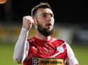 Cliftonville's Jamie McDonagh secured his second goal of the month prize of the season.