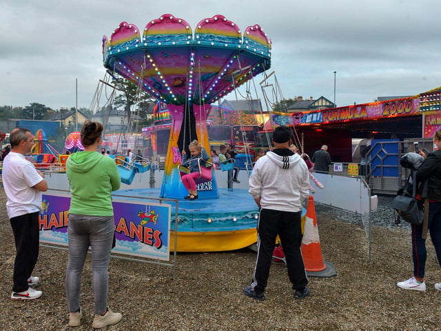 There are lots of entertainment for children at Cullen’s Amusements, in Ebrington. DER2038GS – 039