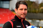 Derry City boss Ruaidhri Higgins.