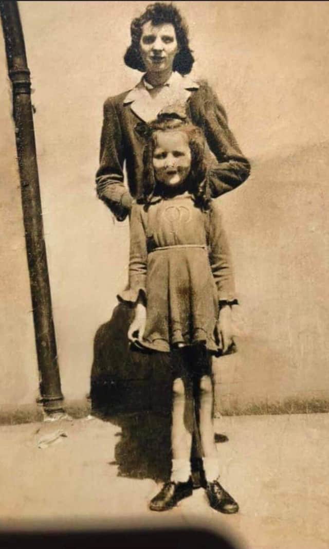 A rare and precious image of Lillian O’Moore pictured with one of her past pupils, the late Marie Barrett who herself became a renowned teacher of many champion dancers.