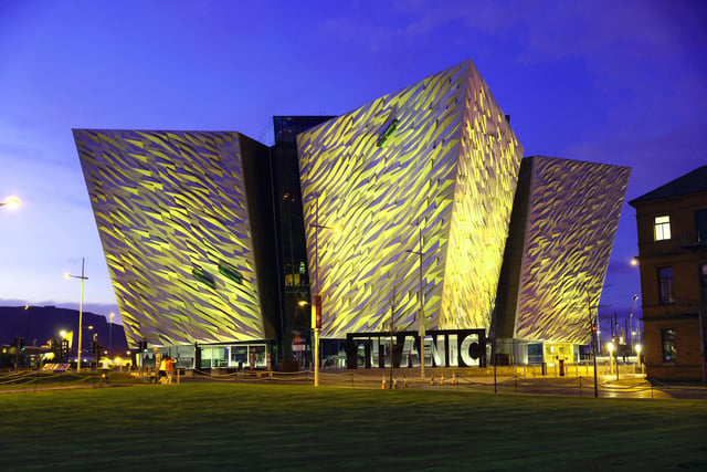 Belfast: The Titanic building is one of a number of major attractions. There is also a bus tour