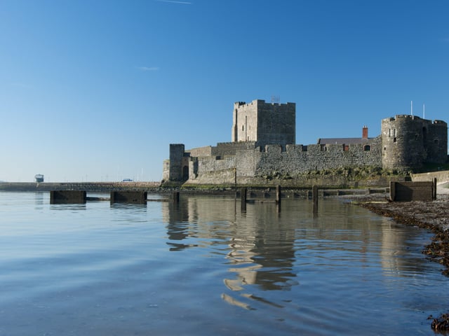 Carrickfergus: It has a historic castle
