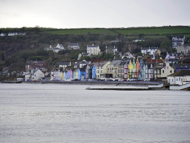 Whitehead: A beautiful seaside town with colourful home fronts