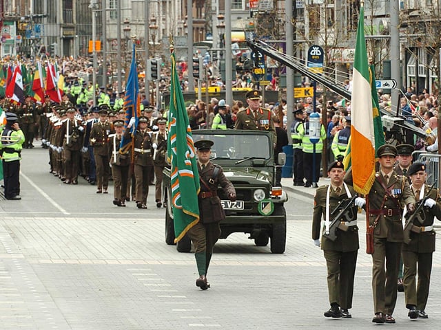 Dublin is packed with historical sites and places to visit. And at Easter there is a traditional commemoration of the 1916 Rising