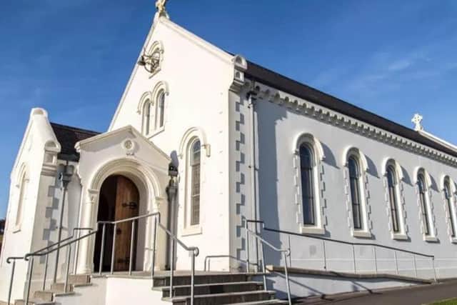 Our Lady of Lourdes Church in Inch. Picture: Sinead Craig.
