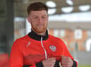 Cameron McJannet is delighted to have signed a contract extension, to remain at the Brandywell until at least the end of the 2024 season. Picture by George Sweeney