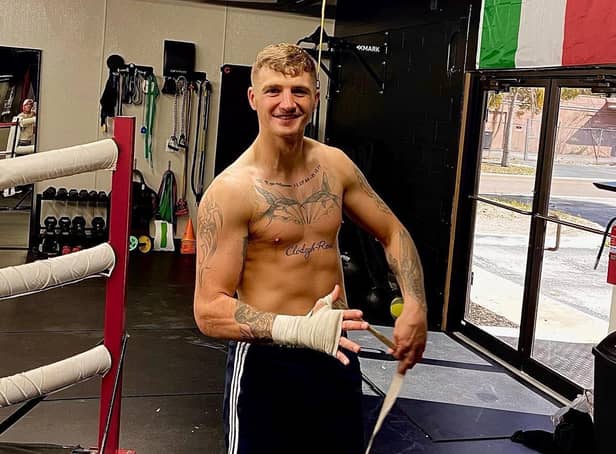 Derry middleweight Connor Coyle prepares for his May 21st title fight in Florida.