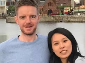 Cormac McLaughlin, pictured with his wife Krystal.