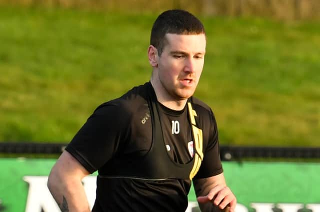 Patrick McEleney will be hoping to get into the starting line-up for tomorrow night's game against Shelbourne. Picture by Kevin Morrison/Event Images & Video