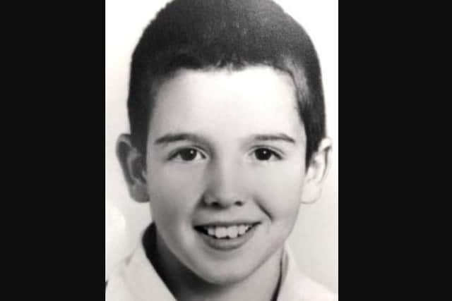 Stephen McConomy was 11 when he was shot by a British soldier.