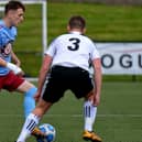 Institute's Jamie Dunne was in top form against Queen's University on Saturday. Picture by George Sweeney