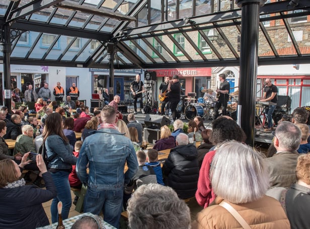 Special Brew on stage in the Craft Village during the City of Derry Jazz Festival back in 2019. Picture Martin McKeown. Inpresspics.com. 04.05.19