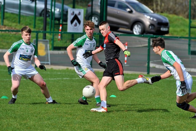 Sean Dolan’s take on Craigbane at Doire Trasna on Easter Saturday morning. Photo: George Sweeney. DER2215GS – 044