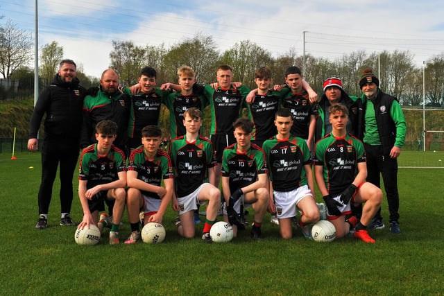 Slaughtmanus who participated in the annual Corn na bhFiann U17s Sevens competition at Doire Trasna. Photo: George Sweeney. DER2215GS – 037
