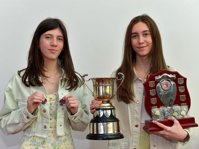 Amie was placed third in International Character Study, Third in favourite Poem and highly commended in original Poetry while her sister Kiara won the Conaghan Cup and Bursary in Public Speaking and the Susan Foster Memorial Cup and Bursary in Verse at the Feis Doire Colmcille, held in Millennium Forum. DER2216GS 101