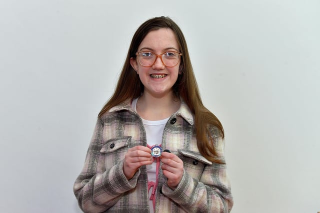 Maeve Coyle was placed First in Large Instrument Ensemble and Second in the Centenary Cup Favourite Poem at the Feis Doire Colmcille, held in Millennium Forum. DER2216GS  102