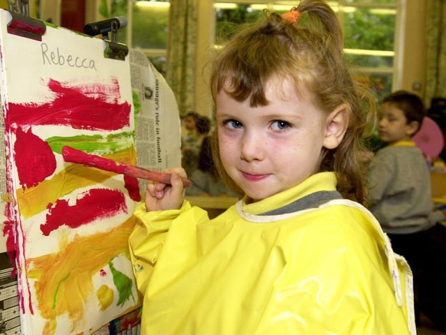 Budding artist Rebecca Horner. (20/10/SA16D)