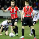 Derry City's Cameron Dummigan has been in superb form since joining the Brandywell men in the close season. Picture by Kevin Moore/MCI