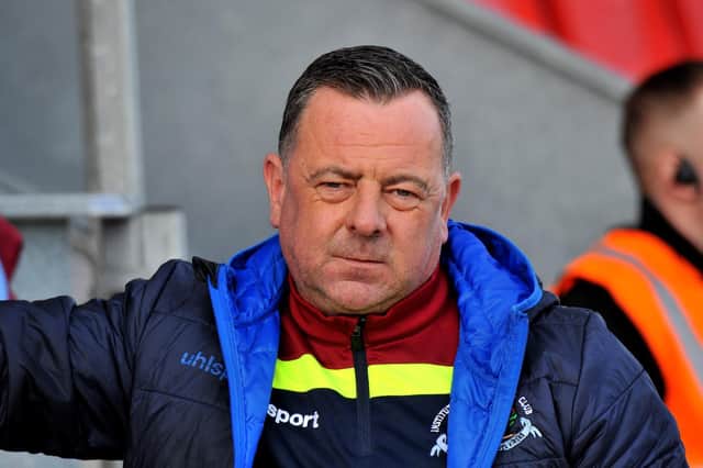 Institute manager Brian Donaghey is aiming for his side to finish the season with another three points against Knockbreda, on Saturday.