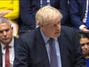 Boris Johnson hailing his Brexit Withdrawal Agreement and the Protocol in 2019.