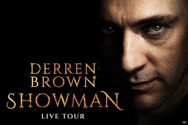 Derren Brown: Showman tour in the Millennium Forum. 4pm and 8pm. Tickets at millenniumforum.co.uk