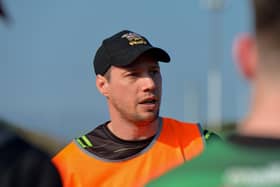 City of Derry Head Coach, Richard McCarter. (Photo: George Sweeney)