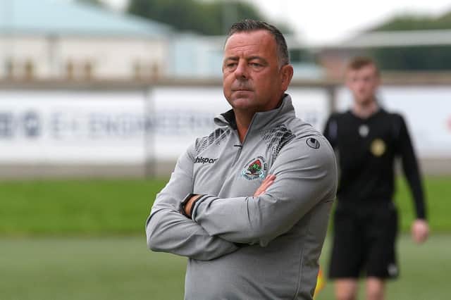 Institute's Brian Donaghey watched his side secure their sixth win from their last seven games, after they seen off Knockbreda.