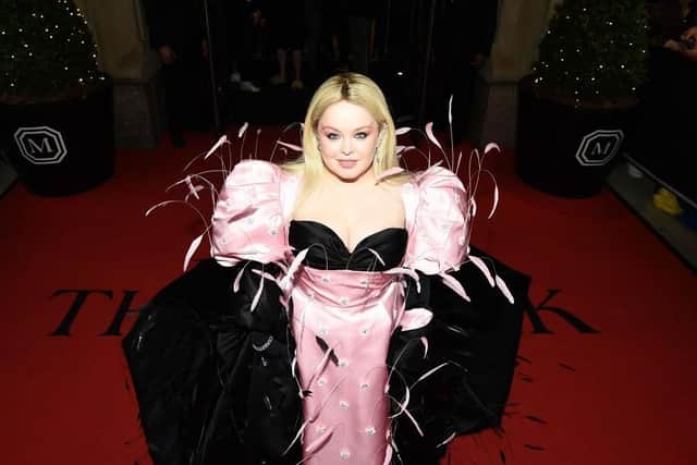 NEW YORK, NEW YORK - MAY 02: Nicola Coughlan departs The Mark Hotel for 2022 Met Gala on May 02, 2022 in New York City. (Photo by Ilya S. Savenok/Getty Images for The Mark)