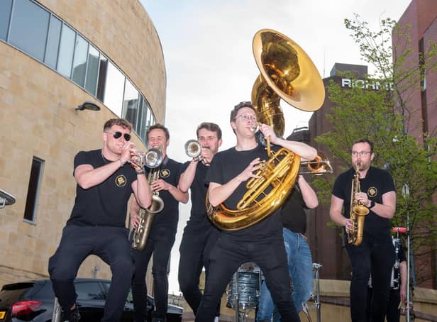 The Hyde Park Brass Band were just one of the new acts to join the Jazz Festival line up this year