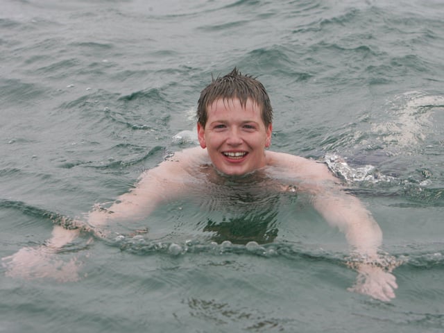 Swim organiser Colm Keilt. (1808C11)
