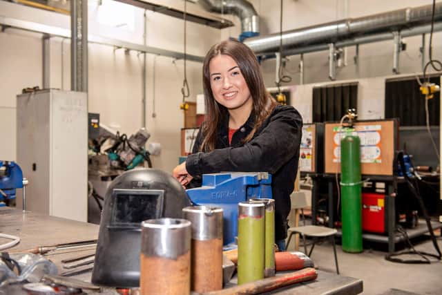 Chloe Rankin, 19, who is studying for the Level 3 Apprenticeship at NWRC's Springtown has been shortlisted as a finalist in the 'Insider - Made in Northern Ireland' Apprentice of the Year Award 2022.