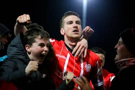 Derry City midfielder Patrick McEleney is relishing being back at Brandywell.