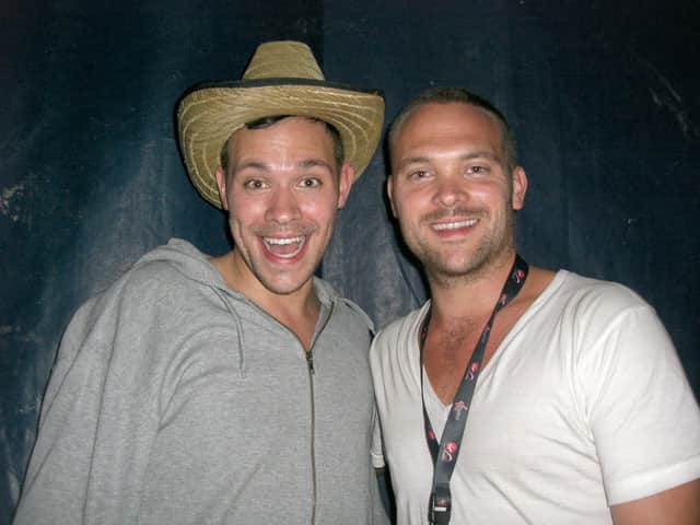 Will Young and Rupert Young