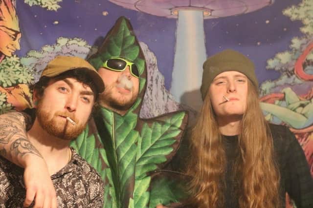 From left to right: Adam, Caolan and Darryl.