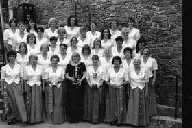The Colmcille Choir pictured with Musical Director Sheila Carlin after achieving a double success at the AIMS Choral Festival in Wexford. The choir won the McCullagh-Pigott Perpetual Trophy in the Female Category for Female Voice Choirs. The choir also won the European Year of Music Cup for Irish Language competition.