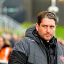 Derry City manager Ruaidhri Higgins.