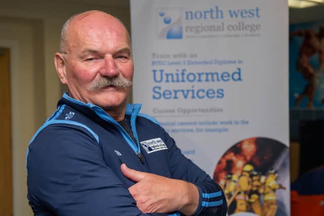 NWRC lecturer Ivor Neill who has been shortlisted for the UK wide FE lecturer of the Year award.