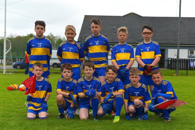 St Therese’s Primary School participated in the recent Steelstown Primary Schools Cup, at Páirc Brid.