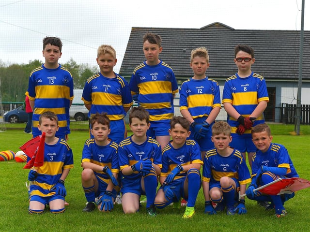 St Therese’s Primary School participated in the recent Steelstown Primary Schools Cup, at Páirc Brid.