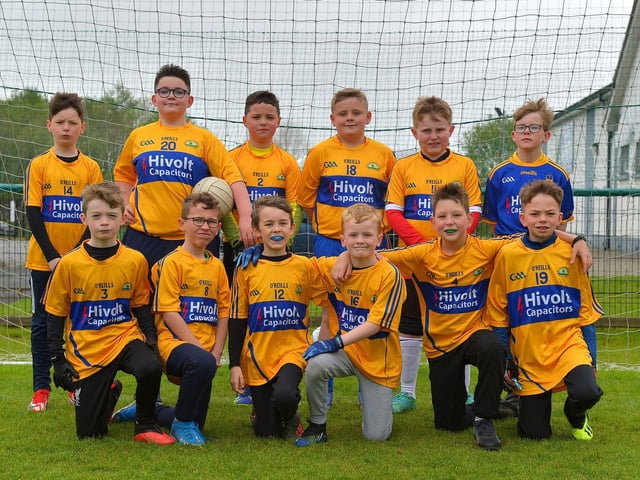 St Paul’s Primary School took part in the recent Steelstown Primary Primary Schools Cup, at Páirc Brid.
