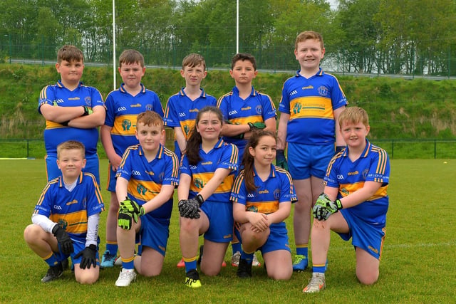 Our Lady of Fatima PS participated in the recent Doire Trasna Schools Cup competition. Picture by George Sweeney.